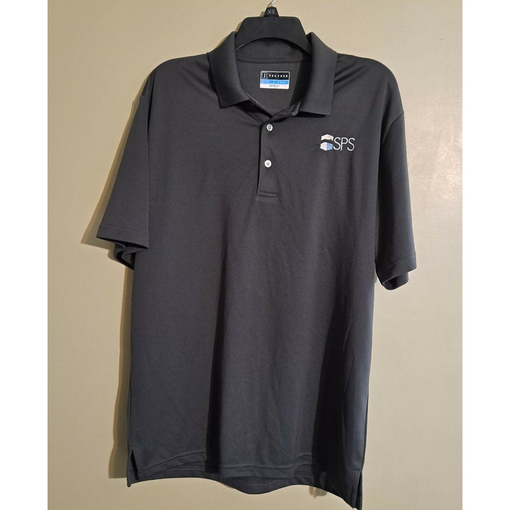 💚🩵PGA Tour Golf Shirt Gray size L💚🩵